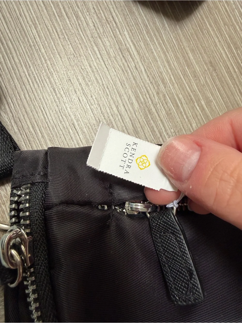 Kendra Scott Small Crossbody in Black lululemon festival nylon everyday travel